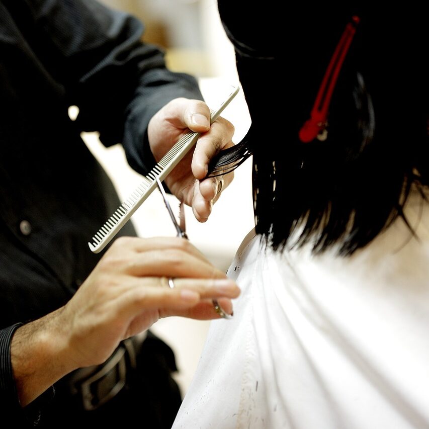 Hair cutting at the best salon in Kochi